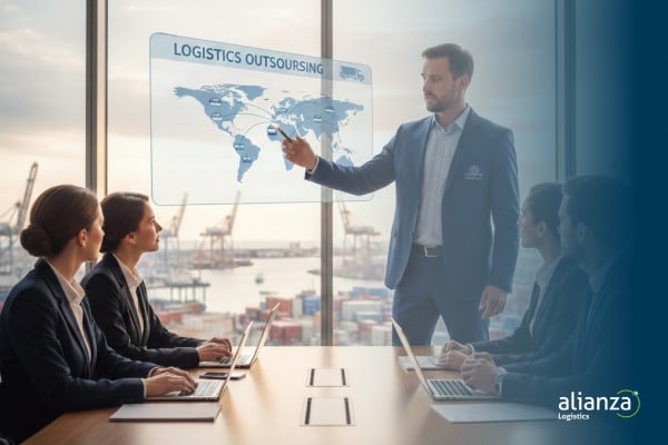 Externalización de la logística